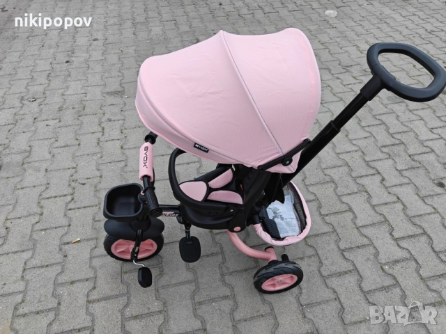 BYOX Детска триколка EXPLORE розов, снимка 7 - Други - 54493752