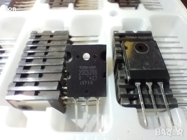 Аудио транзистори 2SC5200-0 / 2SA1943-0 комплиментарна двойка 230V, 15A, 150W, 30MHz, корпус TO-264, снимка 7 - Друга електроника - 40875198