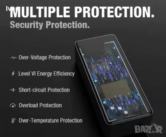 Зарядно 60V Li-ion с PC букса (IEC connectors) за електрически триколки/скутери 67,2V 3A , снимка 5 - Друга електроника - 54152197