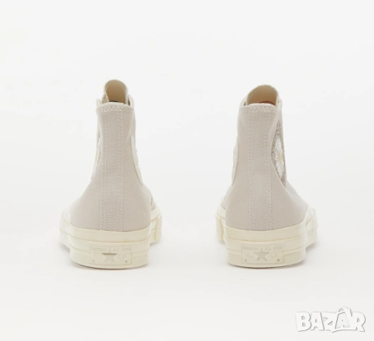 лимитирани кецове Converse Chuck 70 High "Festival Florals" Desert Sand Gold номер 39 ,5 , снимка 6 - Кецове - 54528782