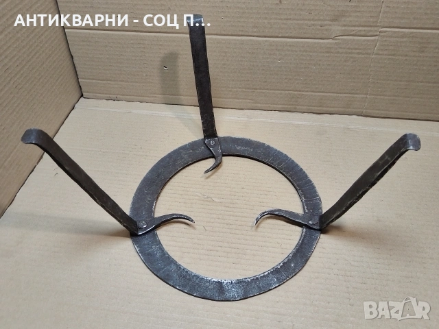 Стар Кован Сажек, Пиростия За Огнище. / НОМЕР 1777., снимка 4 - Антикварни и старинни предмети - 54001964