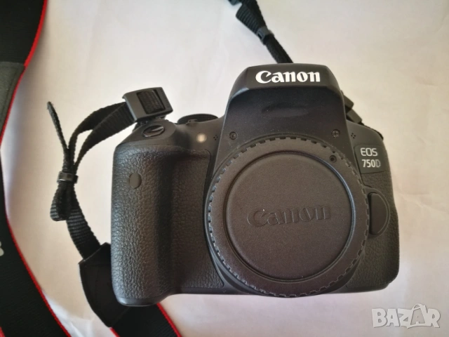Продавам фотоапарат Canon EOS 750D + обектив 18-135 + 64GB карта + управление Godox EZb + доп.батери, снимка 18 - Фотоапарати - 54563983
