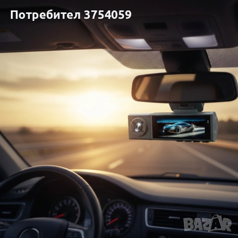 Видеорегистратор Vehicle BlackBox DVR FULL HD 1080 + задна камера, снимка 2 - Камери - 55182668