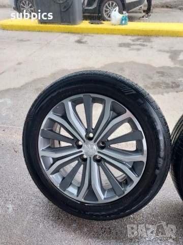 Mitsubishi Peugeot гуми с джанти, снимка 3 - Гуми и джанти - 54665451