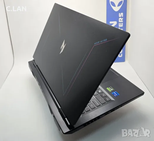 Acer Nitro 17 AN17-51 i7 13620H/32GB/1TB SSD/RTX 4060-8GB/QHD/RGB Подсветка, снимка 10 - Лаптопи за игри - 55400377