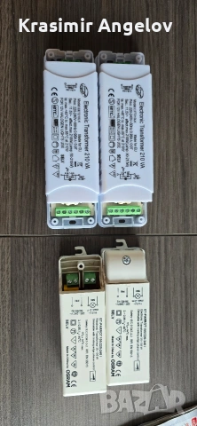 Трансформатор 220/12V 210W/105W, снимка 4 - Друга електроника - 53075086