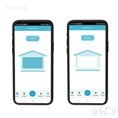 WiFi реле модул Tuya Smart за плъзгащи се и крилни врати и гаражни врати – управление през 10322, снимка 8 - Друга електроника - 54663562