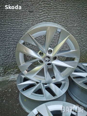 джанти Skoda 17 5x112 , снимка 2 - Гуми и джанти - 54516134