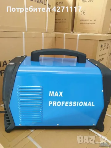 Заваръчен / Телоподаващ апарат PROFESIONAL MAX 250А - Телоподаващо - 4м шланг, снимка 4 - Други машини и части - 53071379