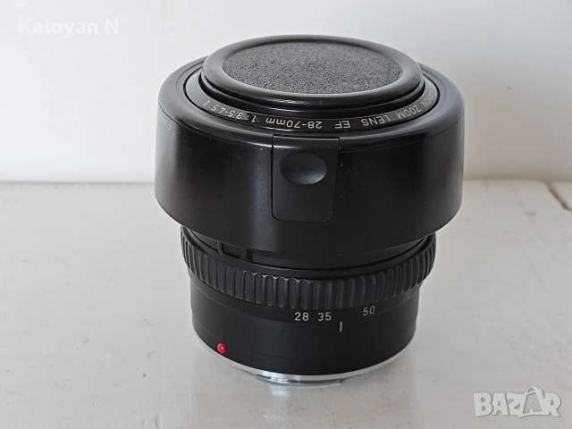 Обектив Canon EF 28-70mm f/3.5-4.5 II за Canon EF байонет, снимка 3 - Обективи и филтри - 54425475