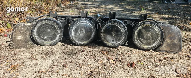 BMW e34 фарове с мигачи затъмнени, снимка 2 - Аксесоари и консумативи - 55441757