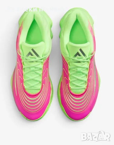 NIKE Giannis Immortality 4 Watermelon Green / Pink Мъжки Баскетболни Обувки Код P2832, снимка 3 - Маратонки - 55329004