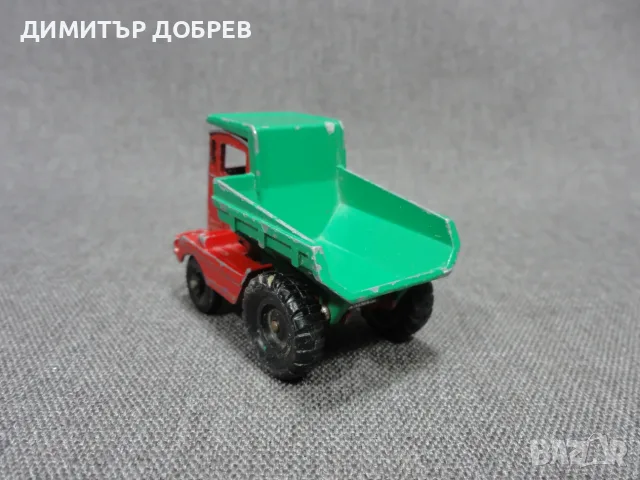 СТАРА РЕТРО МЕТАЛНА КОЛИЧКА КАМИОН MUIR HILL DUMPER LESNEY MATCHBOX ENGLAND, снимка 3 - Колекции - 55662690