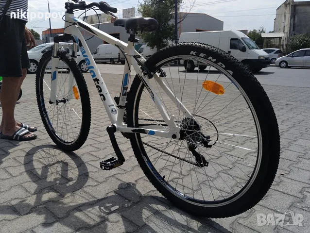 PA Алуминиев велосипед 29" Velotec PRO бял/син, снимка 9 - Велосипеди - 55552008