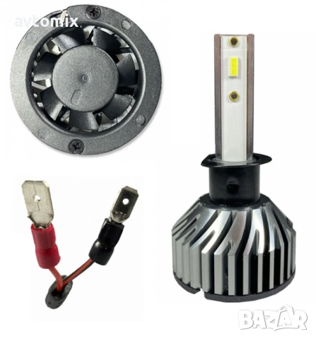 LED крушки H1 NIken ПРО, снимка 3 - Аксесоари и консумативи - 54367734