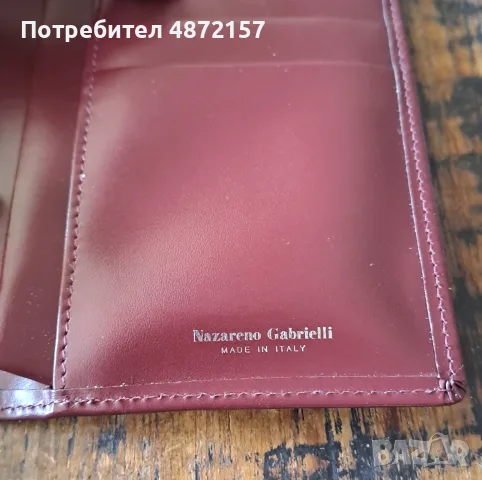 портфейл и ключодържател антики NAZARЕNO GABRIELLI оригинал, снимка 6 - Портфейли, портмонета - 55586067