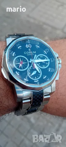 Corum Admiral’s Cup Chronograph 44 Split Seconds (Full Set) мъжки часовник, снимка 2 - Мъжки - 55493970