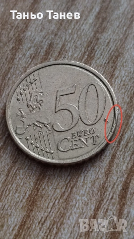50Евро цента Белгия-2009г, снимка 2 - Нумизматика и бонистика - 54532054