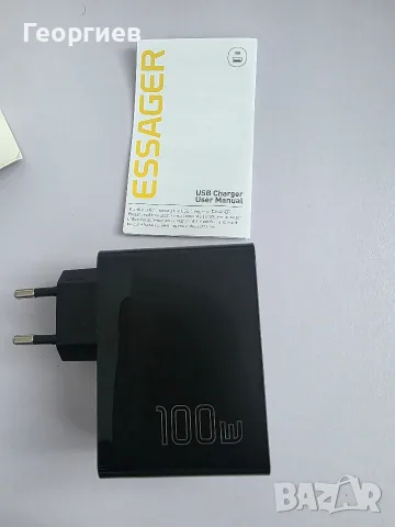 Зарядно Essager 100W-оригинално, ново, снимка 2 - Оригинални зарядни - 55396234