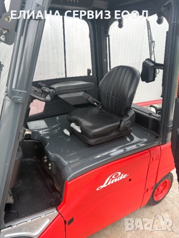 Електрокар Linde E20PL  модел 386-01, снимка 4 - Индустриална техника - 54364975