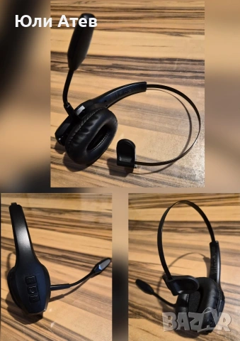 Безжична слушалка с микрофон, снимка 6 - Слушалки, hands-free - 54885672