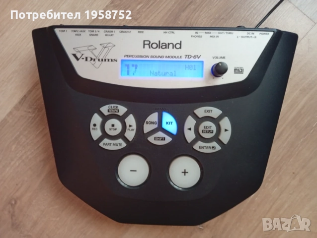 Roland TD-6V V-Drums , снимка 2 - Ударни инструменти - 55371679