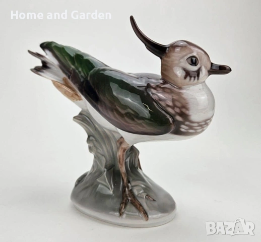 Bing & Grøndahl Royal Copenhagen Чибис circa 1980 г. Дания порцелан фигура