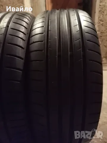 Продавам 2 броя летни гуми 205.55.16 на 1 сезон дот сезон дот 2021 Dunlop , снимка 2 - Гуми и джанти - 55423517