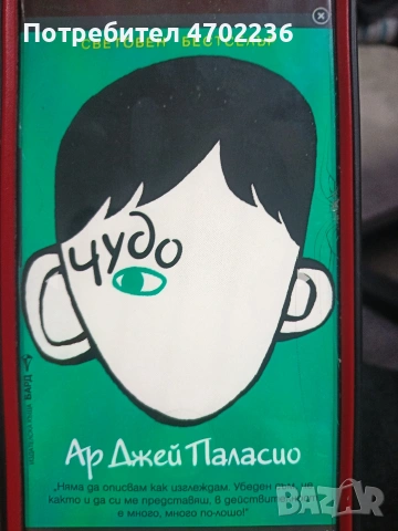 Ар джей Паласио Чудо книга