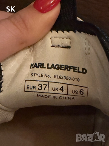 сникърси Karl Lagerfeld, снимка 4 - Маратонки - 55407803