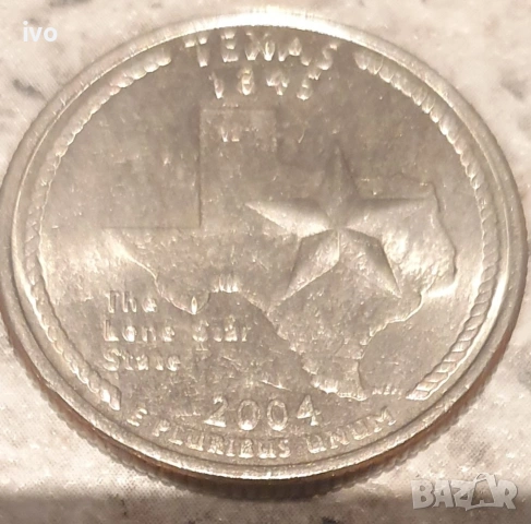 Американски.... GUARTER DOLLAR . , снимка 2 - Нумизматика и бонистика - 53833618