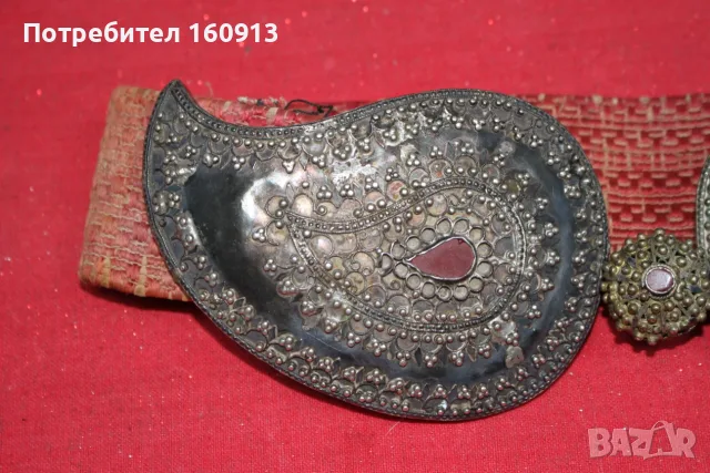 Автентични сребърни пафти., снимка 2 - Антикварни и старинни предмети - 55423014
