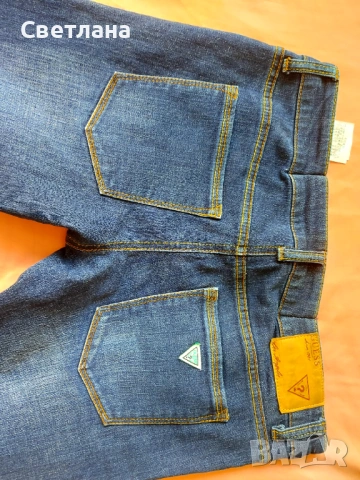 Дамски дънки Guess с ниска талия, М размер , снимка 4 - Дънки - 54450235