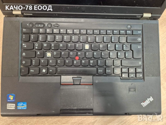 Лаптоп  Lenovo ThinkPad T530, снимка 2 - Части за лаптопи - 54552833