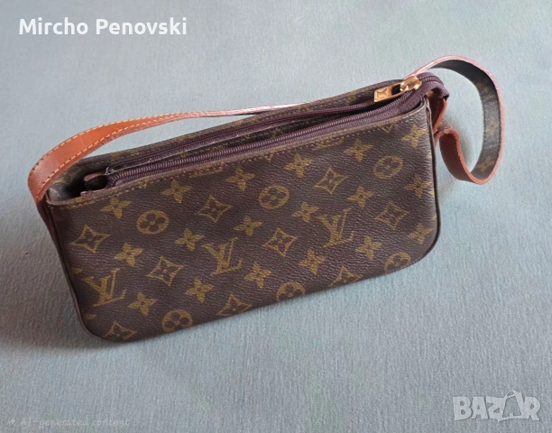 Оригинална винтидж чанта Louis Vuitton Pochette, снимка 4 - Чанти - 55139897
