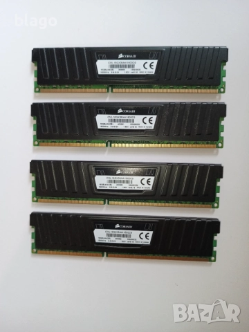 16 GB RAM CORSAIR VENGEANCE 4X4 1600GHR, снимка 2 - RAM памет - 54679908