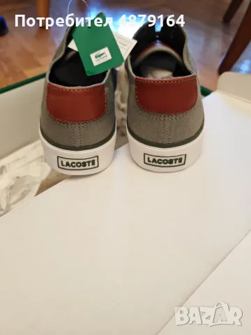 LaCoste спортни платненки 43 номер , снимка 3 - Спортни обувки - 55446959