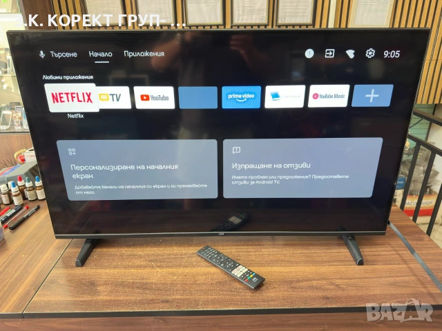 Телевизор JVC LT-43VA3300 – 43" 4K Ultra HD SMART TV , снимка 2 - Телевизори - 55242066
