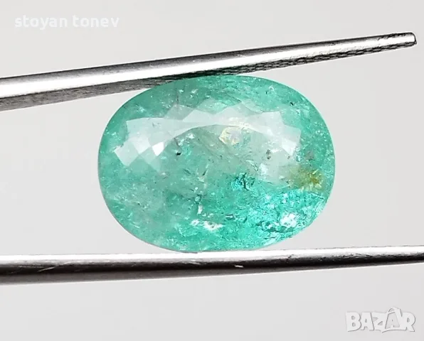💎 ИЗКЛЮЧИТЕЛЕН ЕСТЕСТВЕН ПАРАИБА ТУРМАЛИН – 4.96 КАРАТА СЪС СЕРТИФИКАТ GAL NYC! 💎, снимка 3 - Други - 55438763