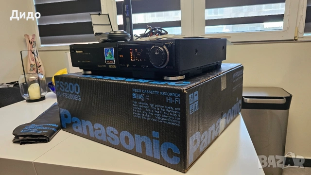 Panasonic NV-FS200 SVHS video recorder! *Колекционерски УНИКАТ *!