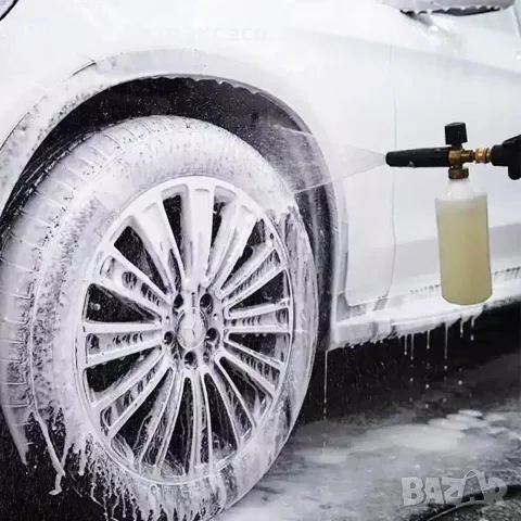 Пянообразуваща дюза Foam Cannon 1 л Quick Connect 1/4 - 5 дюзи в комплекта, снимка 14 - Аксесоари и консумативи - 55392625