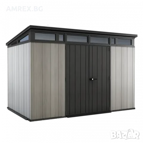 Градинска къща Keter Artisan 11x7 с двойна врата