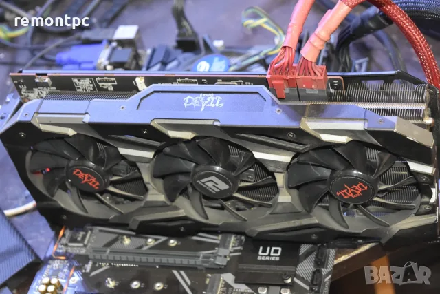 PowerColor Red Devil Radeon RX 5700 XT 8GB Видео карта 8 GB три перки