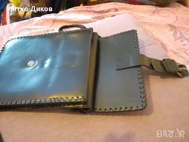 Аrezzo маркова мъжка чанта естествена чанта нова 33х 22 см , снимка 4 - Чанти - 55420918