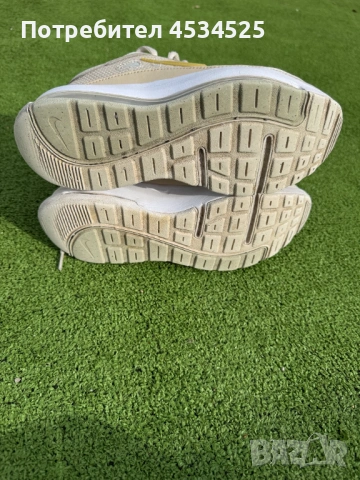 👟 Nike Air Max AP (Light Bone/Gold) – номер 37.5, снимка 3 - Маратонки - 53783128