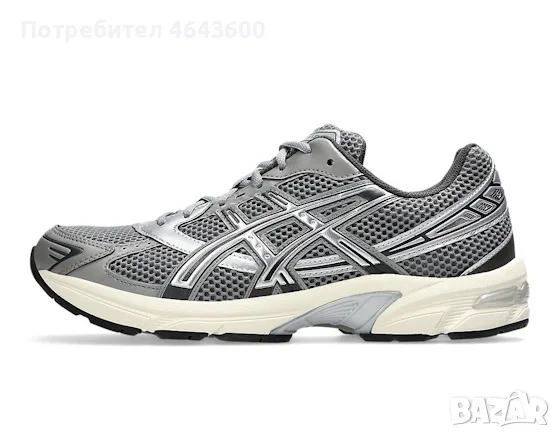 Мъжки маратонки ASICS Gel-1130 Clay Grey Pure Silver, снимка 2 - Маратонки - 55298083