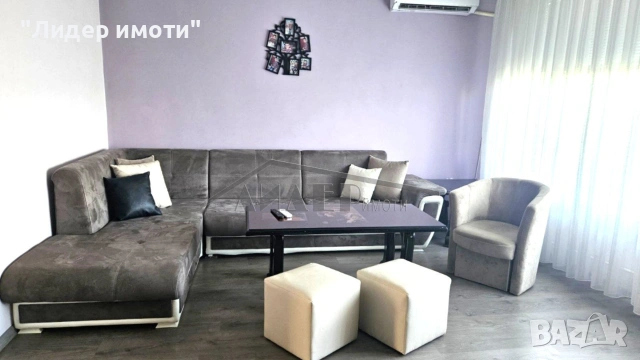 2-стаен панел - 65 кв.м. до Панаира, снимка 3 - Апартаменти - 55202341