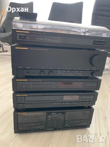 Рядък Hi-Fi Стек Marantz – Пълен Комплект с Тонколони и Дистанци, снимка 2 - Аудиосистеми - 54462800