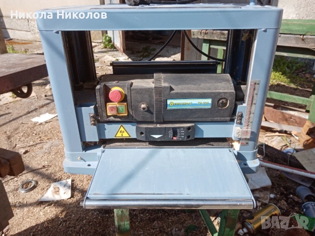 Абрихт чугунен  30см ширина на плота и щрайхмус, снимка 3 - Други машини и части - 49993398