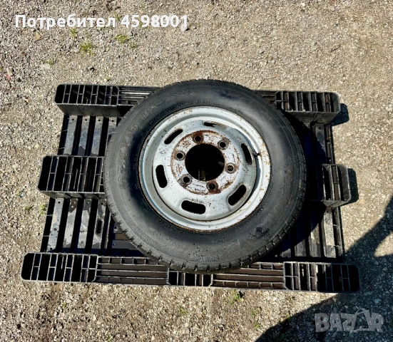 Резервна гума+Джанта 16цола 6x170 за ДВОЙНА ГУМА Iveco Daily(2000-2025), снимка 5 - Гуми и джанти - 54343176
